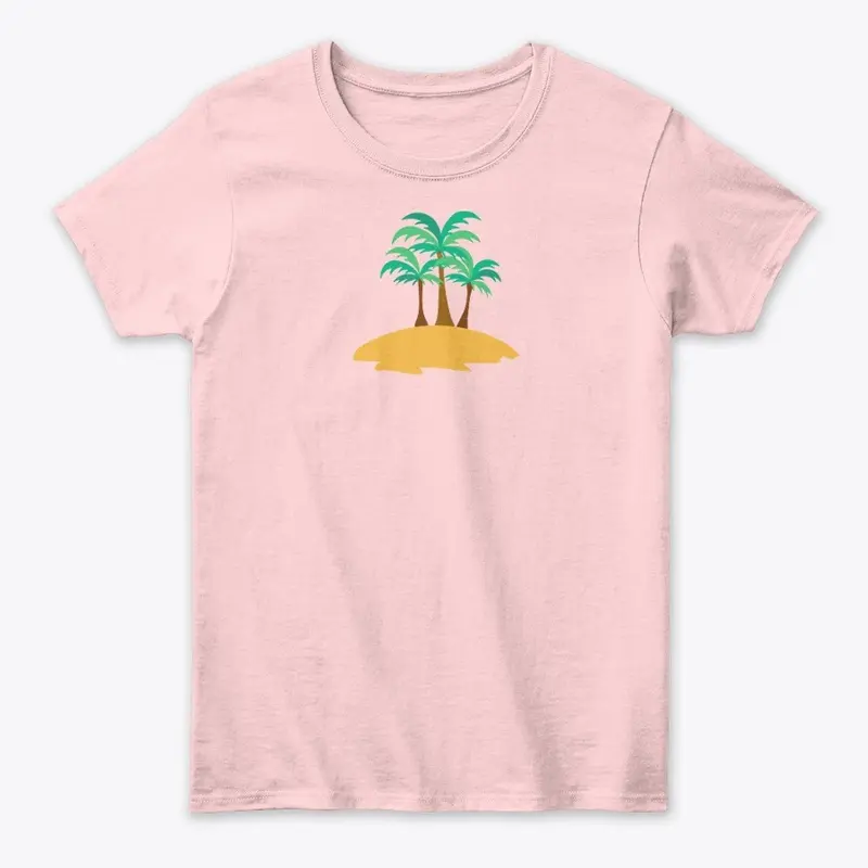 Palm Tree Pattern Women's Classic Tee