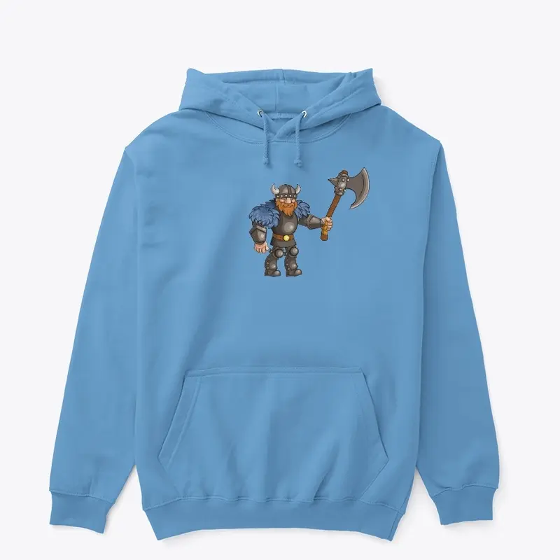 Viking Man Pullover Hoodie